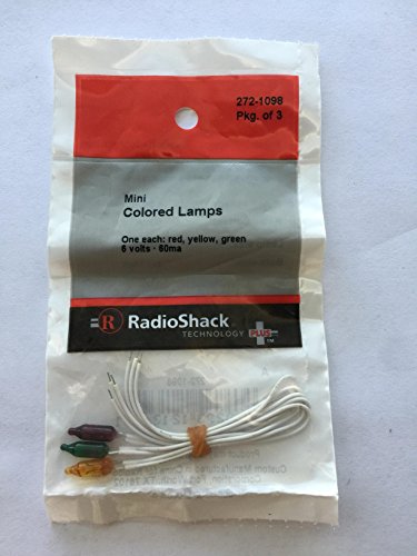6-Volt Color Mini Lamps (3-Pack)