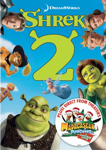 Amazon Com Shrek 2 W Bonus Holiday Dvd Mike Myers Eddie Murphy Cameron Diaz Julie Andrews Antonio Banderas John Cleese Rupert Everett Jennifer Saunders Aron Warner Kelly Asbury Cody Cameron Conrad Vernon Andrew