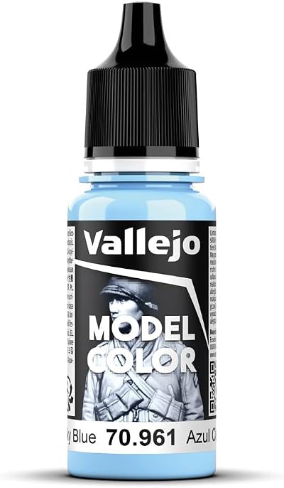 Vallejo Model Color Sky Blue 18 ml Self-Leveling Acrylic Paint