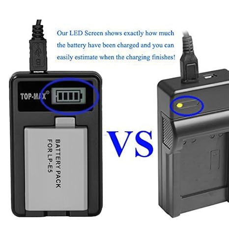 Batterie Li Ion Rechargeable Top Max Accessoires Appareils Photo