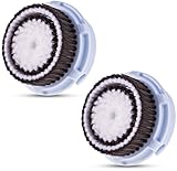 Replacement Compatible Brush Heads for Delicate Skin, 2 Refills