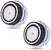 Replacement Compatible Brush Heads for Delicate Skin, 2 Refills