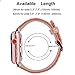 iitee Christmas Shiny Glitter Power PU Leather Bling Luxury iWatch Band Wristwatch Bracelet Strap Belt for Apple Watch (Salmon, 38 mm)
