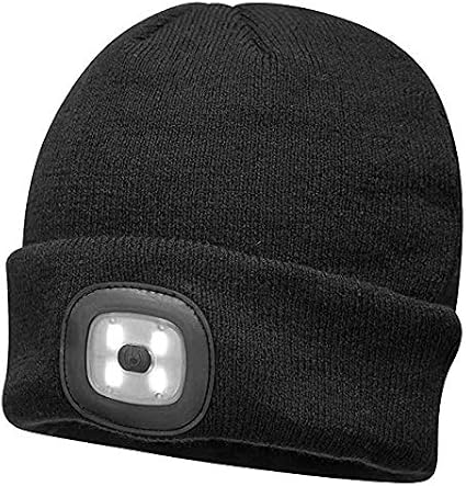 Rechargeable LED Beanie Winter Hat 