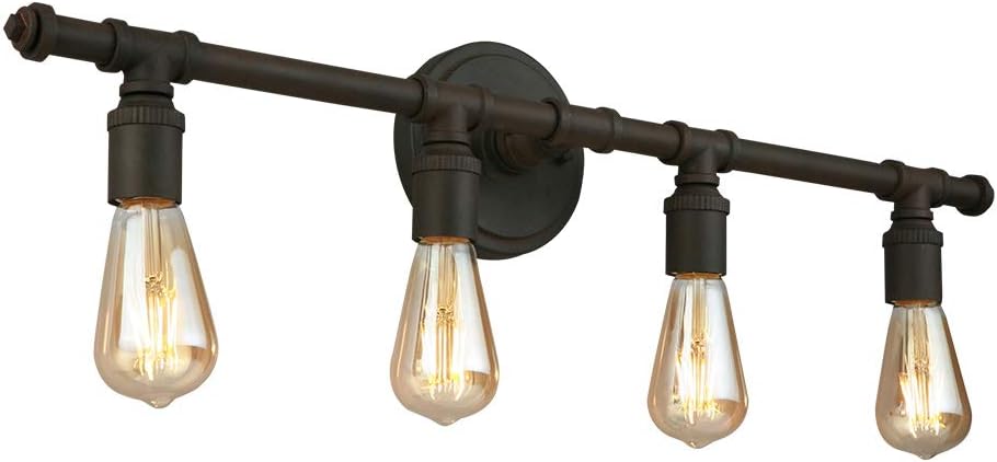 Amazon Com Eglo 203553a Rivertown Bath Vanity Light 30 Inch Rustic Bronze Finish Home Improvement