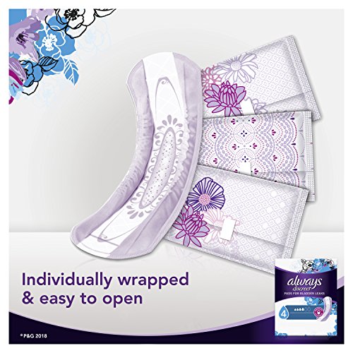 6 Always+Discreet+Incontinence+Moderate+Packaging