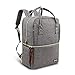 Vogshow Diaper Bag Backpack, Double Layer Waterproof Baby Bags, Large Travel Multifunction Waterproof Baby Nappy Changing Bag for Dad Mom with Insulated Pockets(Grey)