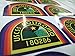 Stickerzzz!!! Alien Sticker Set, 6 UV Laminated Stickers Nostromo Weyland-Yutani Corp Sulaco, Alien, Aliens, Original Embroidery King Set