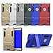 [Huawei P8 Case] Lantier [Perfect Fit] [Tire Design Skin] 2 In 1 Combo Rugged Dual Layer [Heavy Duty Case] Detachable Kickstand [Protective Shell] [Hard Case] for Huawei P8 Cover 5.2inch with Anti-Scratch, Anti-Slip Protection with Stylus Pen Silver