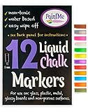 Сhalk Markers Chalkboard Markers Chalk Pens Neon Dry Erase Liquid Chalk Paint Markers Liquid Chalk Marker Pens Chalk Paint Pens for Kids Chalk Markers Fine Tip Set