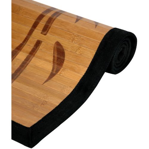 Oriental Furniture Bamboo Tree Bamboo Rug 5' x 8' Kitchen & Dining