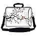 Meffort Inc 15 Inch Neoprene Laptop Bag with Extra Side Pocket, Soft Carrying Handle & Removable Shoulder Strap Fit 14