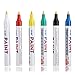 ROSENICE Fine Paint Waterproof Art Oil Marker Pen,12 Colors