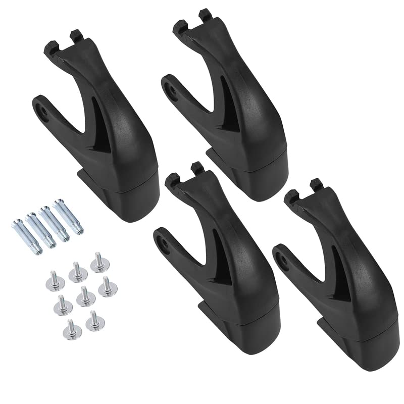 Tyuooker 4Pcs Roller Skates Brake Adult Inline Skates Brakes Block Skate Brake Stopper Accessories