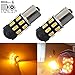JDM ASTAR Super Bright 5730 Chipsets 7507 1156PY BAU15S LED Bulbs with Projector,Amber Yellow