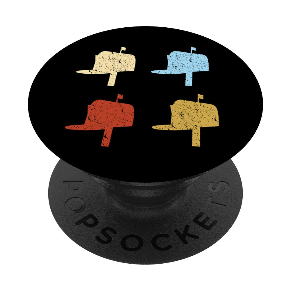 Retro Mailboxes For Mailboxes Lover Funny Mailbox PopSockets Grip and Stand for Phones and Tablets