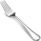 KEAWELL Premium Verona 4-Piece 8-Inch Dinner Fork Set (4, Dinner Forks) | 18/10 Stainless Steel Fine Dinner Forks; Heavy-Duty Feel; Comfortable Grip; Brilliant Mirror Finish; For Everyday Dining