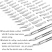 Nibro 103 PCS Precision Hobby Knife Carving Craft Knife Art Knife Stencil Knife with 3 Hobby Knife and 100 Spare Blades for DIY Art Work Cutting, Hobby Crafts, Scrapbooking, Stencil, Model