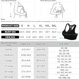FITTIN Racerback Sports Bra Women High Impact Padded Seamless White view 7