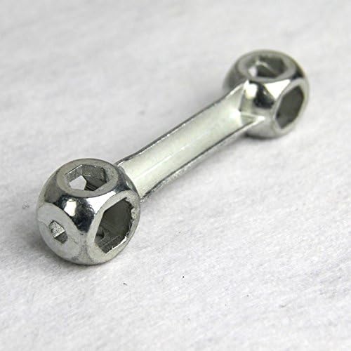 10 in 1 Portable Dog Bone Shape Bike Repair Tool Bicycle Mini Pocket Hexagon Wrench Cycling Spanner Multi Tools