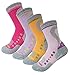 4Pack Women's ATB100Dry Cushion Performance/Hiking/Trail Micro Crew Socks Summer