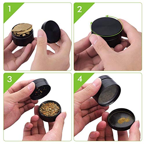 5 OMorc+Spice+Grinder+Piece+Set+Black