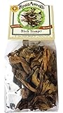 Dried Black Trumpet Mushrooms 1 Ounce