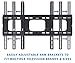 Mount-It! Low Profile Fixed TV Wall Mount Bracket for 32, 34, 37, 39, 40, 42, 47, 48, 49, 50, 52, 55, 60 Inch Flat Screen TVs, Ultra Slim Design with 175 Lbs Capacity Max VESA 750x450 6 ft HDMI cable