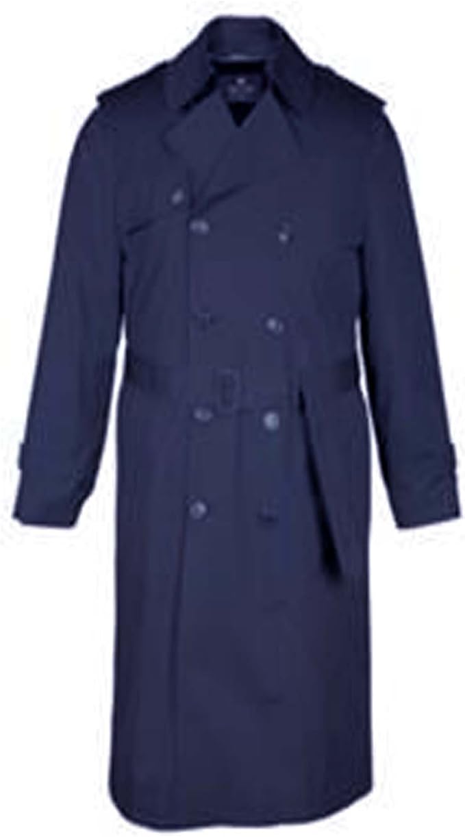 calico wool trench coat newport