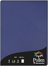 Clairefontaine Pollen 4284C A4 50 Sheets Midnight Blue Invitaton Paper 120gsm view 1