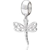 ABAOLA Dragonfly Charm 925 Sterling Silver Beads Fit for Women Bracelets