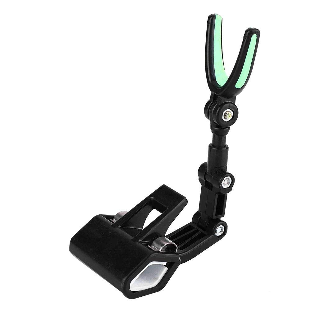 Zouminyy Fishing Rod Holder - Rotating Support Stand, Black, Pole Holder for Fishing Lovers