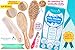 Baby Hair Brush and Comb Set - Best Cradle Cap Brush - Suitable for Newborns and Toddlers - Perfect for Boys and Girls Baby Shower Gifts and Baby Registry by Baby2gether