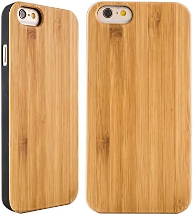 iPhone 6 Case,MENSDA Bamboo+PC Shockproof Protective Phone Case for iPhone 6/6s