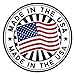 Tags America No Soliciting Sign, Metal Yard Sign for House, Home or Business, 8 x 12 Inch Rust Free Aluminum, Easy Mount On Door, Fence, Gate or Building