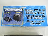 Marine Boat RV Camper Trailer Plastic Battery Tray