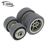 S-Union Replacement Scanner Brake and Pick Roller Pickup Roller Set for 6125 6225 6130Z 6230 6140 6240 6120 Fi-6125 Fi-6225 Fi-6130Z Fi-6230 Fi-6140 Fi-6240 Fi-6120 Part NO: PA03540-0001