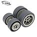 S-Union New Scanner Brake and Pick Roller Pickup Roller Set for Fujitsu 6125 6225 6130Z 6230 6140 6240 6120 Fi-6125 Fi-6225 Fi-6130Z Fi-6230 Fi-6140 Fi-6240 Fi-6120 Part NO: PA03540-0001 PA03540-0002