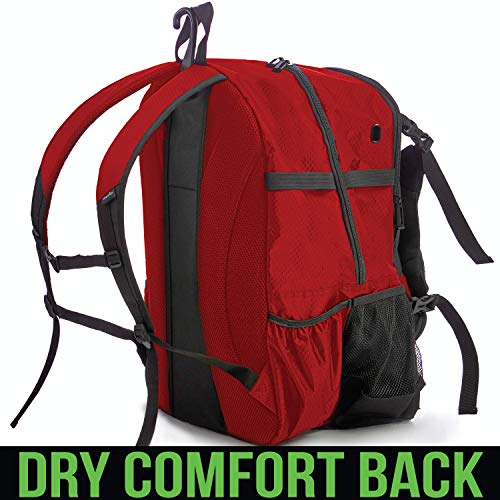 image for Athletico Advantage Baseball Bag - Baseball Backpack with External Hel