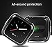 GOSETH for Fitbit Versa Cover Case, TPU Protective Case Frame Accessories Fitbit Versa Cover Shell for Fitbit Versa Smart Watch(Crystal Clear)