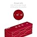 Sentey® Bluetooth Stereo Speaker B-trek S4 (Red) Ls-4163 up to 6 Hours - Built-in Mic for Hands Free Speakerphone - 10 Meter - 33 Foot Range - Rechargeable Lithium Ion Battery - Wireless - Portable Speaker AUX Line in Allows Music Playback From Various Sources - Works for Apple Iphone, Ipad Mini, Ipad Air 1 and 2 Blackberry, Nexus, Samsung Galaxy and Other Smart Phones and Mp3 Players Wireless Bluetooth Speakers
