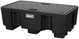 Sealey DRP17 2 Drum Polyethylene Barrel Spill Bund Pallet 1300 x 750mm view 1