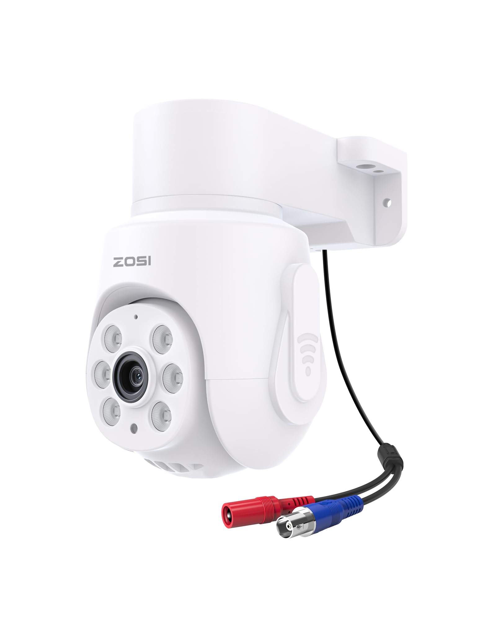 Photo 1 of *********READ CLERK NOTES**********  
ZOSI 1080P Pan Tilt Analog HD TVI Wired Security Camera,355°View Outdoor Indoor,65ft Night Vision,One-Way Audio,Weatherproof,Only Compatible with Same Brand 1080P/5MP/4K CCTV Surveillance DVR System