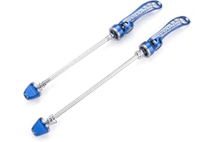 VIARON MTB Quick Release Axle Front and Rear Mountain Bike Skewer Set Aluminum Alloy Bicycle Wheel Skewers Hub QR Lever