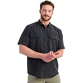Nomad Mens Huntley Short Sleeve Button Down Hunting Lifestyle Shirt