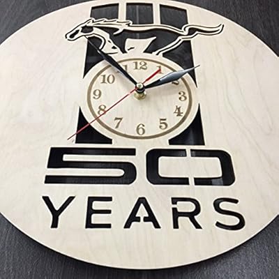 Car Wood Wall Clock Home Decor Custom Gifts Wood Signs Wood Wall Decor Wall Hanging Rustic Greek Living Room Wall Art