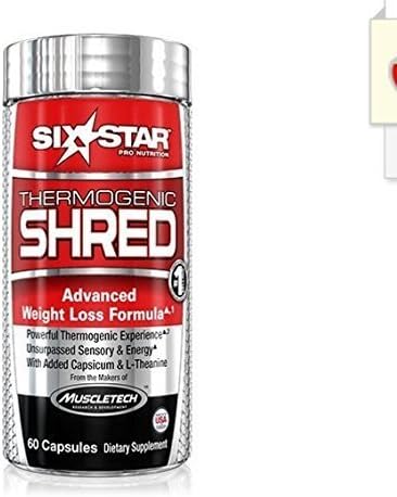 Six Star Shred, 60 Count by Iovate Health Sciences Incorporated