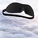Sleep Mask for Women and Men by RiptGear - 3D Contoured Ultralight No Pressure Eye Mask for Sleep & Travel - Comfortable Sleeping Mask