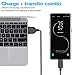 ACTIONPIE USB Type C Cable ,4Pack 3FT/6FT/6FT/10FT Nylon Braided Long Cord USB Type A to C Fast Charger for Macbook, LG G6 V20 G5,Google Pixel, Nexus 6P 5X, Nintendo Switch, Samsung Galaxy S8+ BLACK