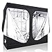 LAGarden 96″x48″x78″ Indoor Grow Tent Non Toxic Reflective Mylar Plant Hydroponics Propagation Flower Growing Roomthumb 1
